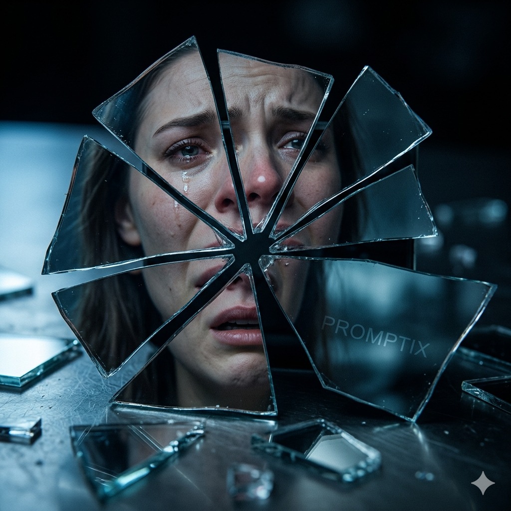 Broken Glass Emotion