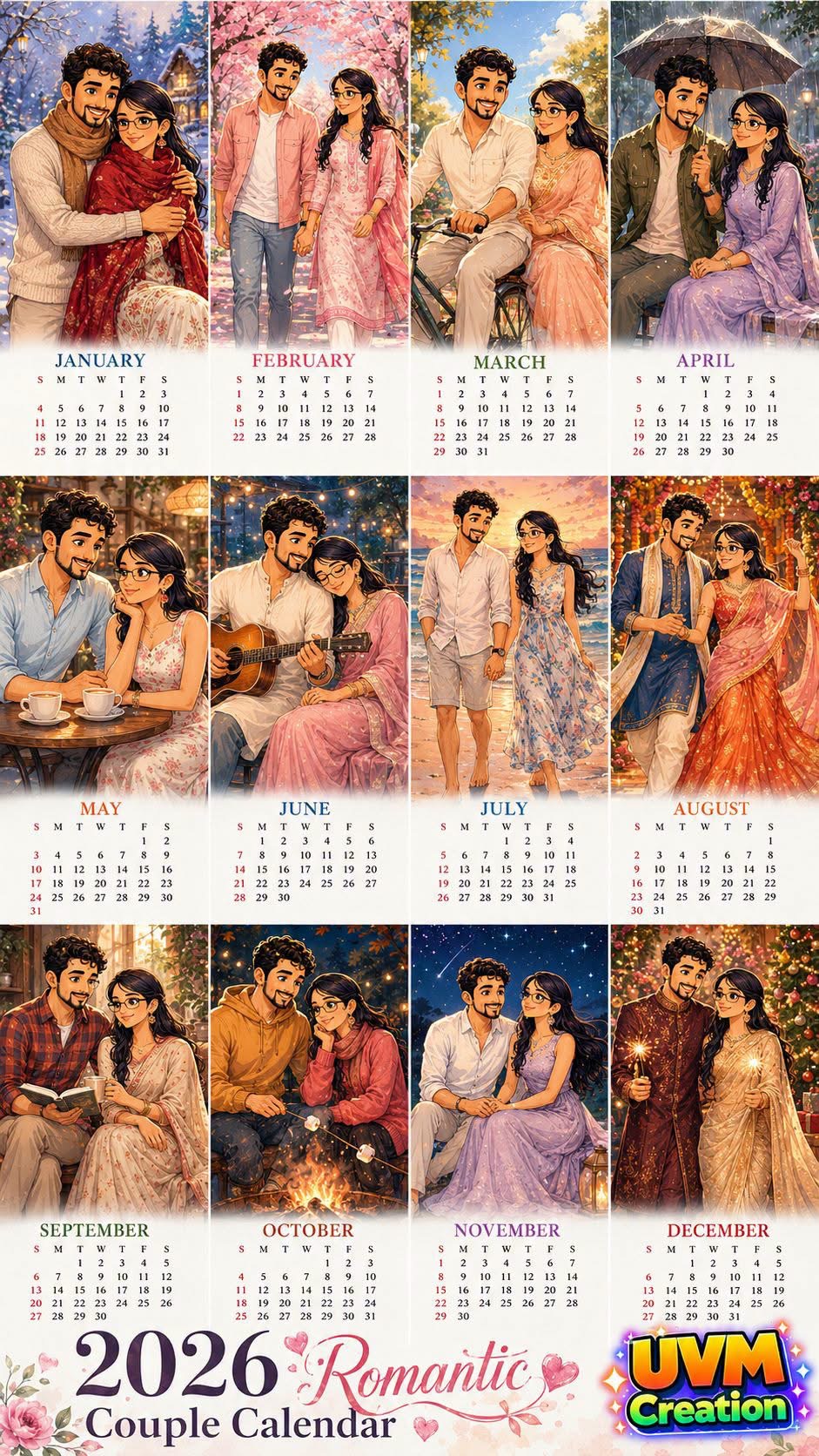 Couple Calendar